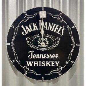 Jack Daniels Powder Coated Clock