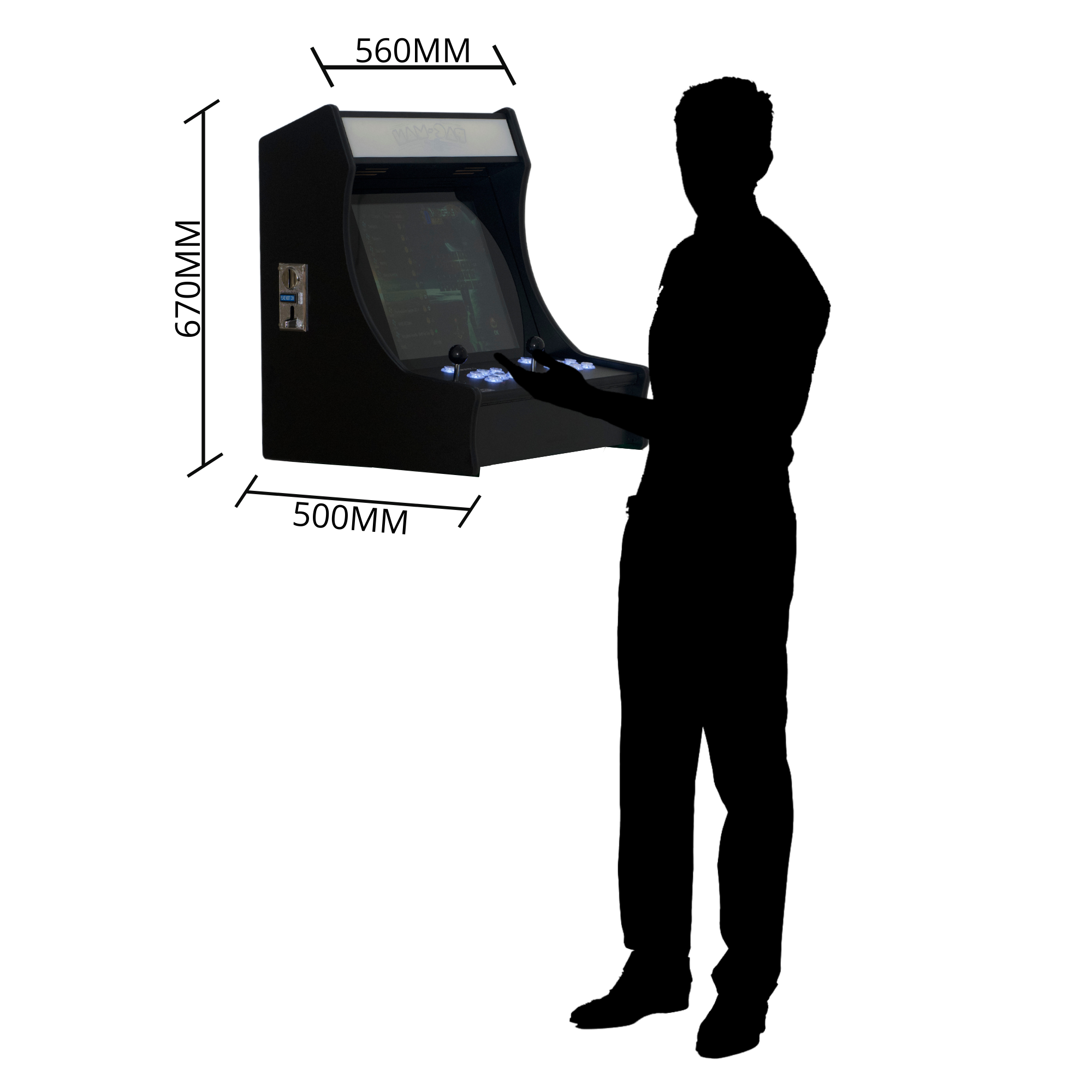 19 Inch Tabletop Arcade Machine
