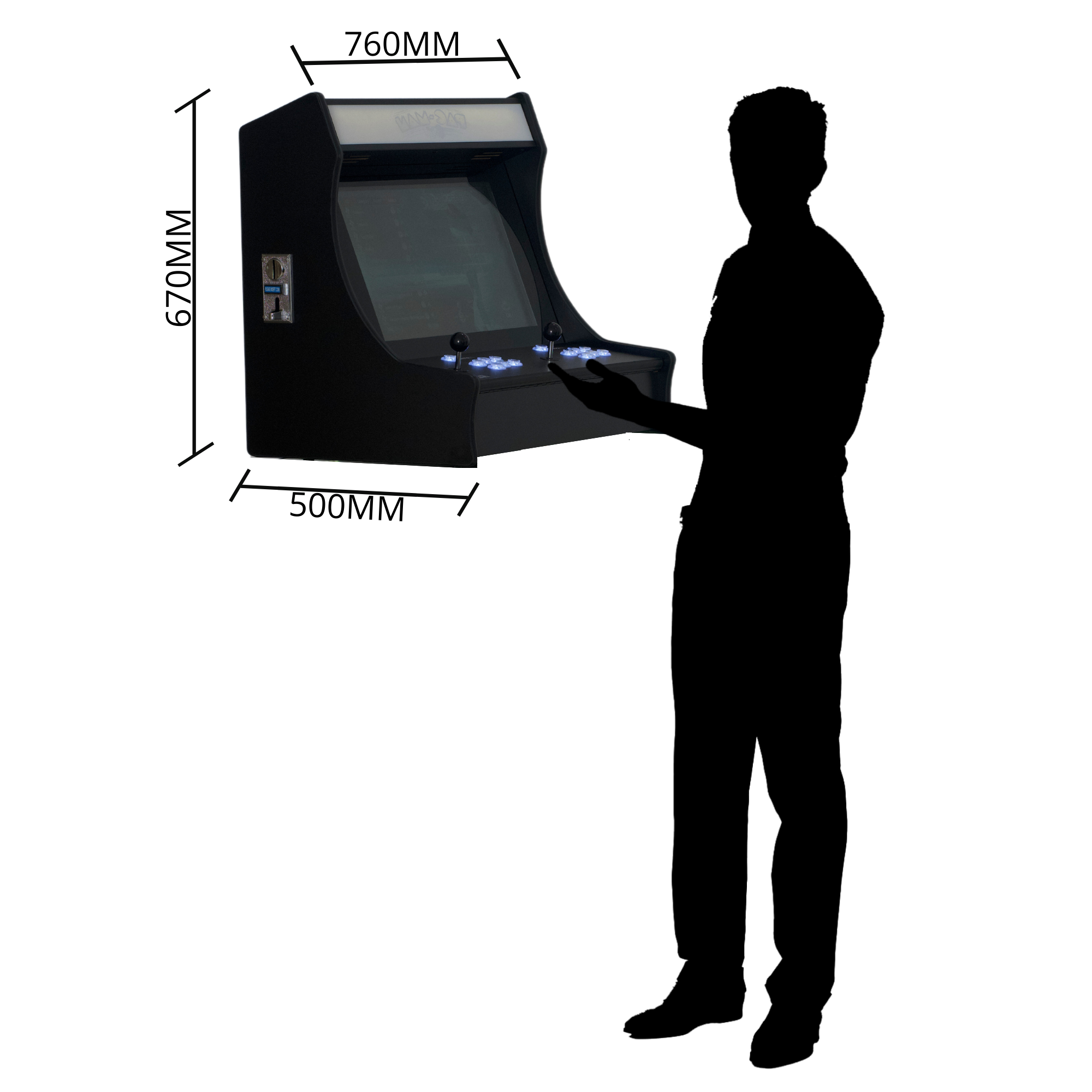 24 Inch Tabletop Arcade Machine