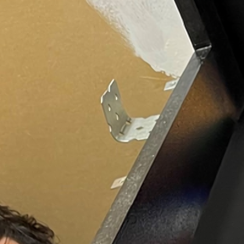 11.2 Monitor brackets installed