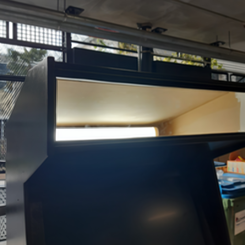 12.1 Acrylic and backlight installed
