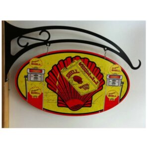 Shell Oval Double Sided Hanging Sign