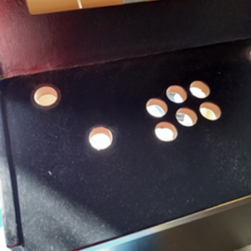 14.1 Control buttons ready for install