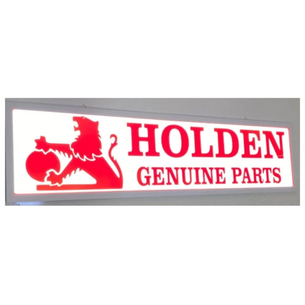 Holden Genuine Parts Huge LED Flat Panel Sign