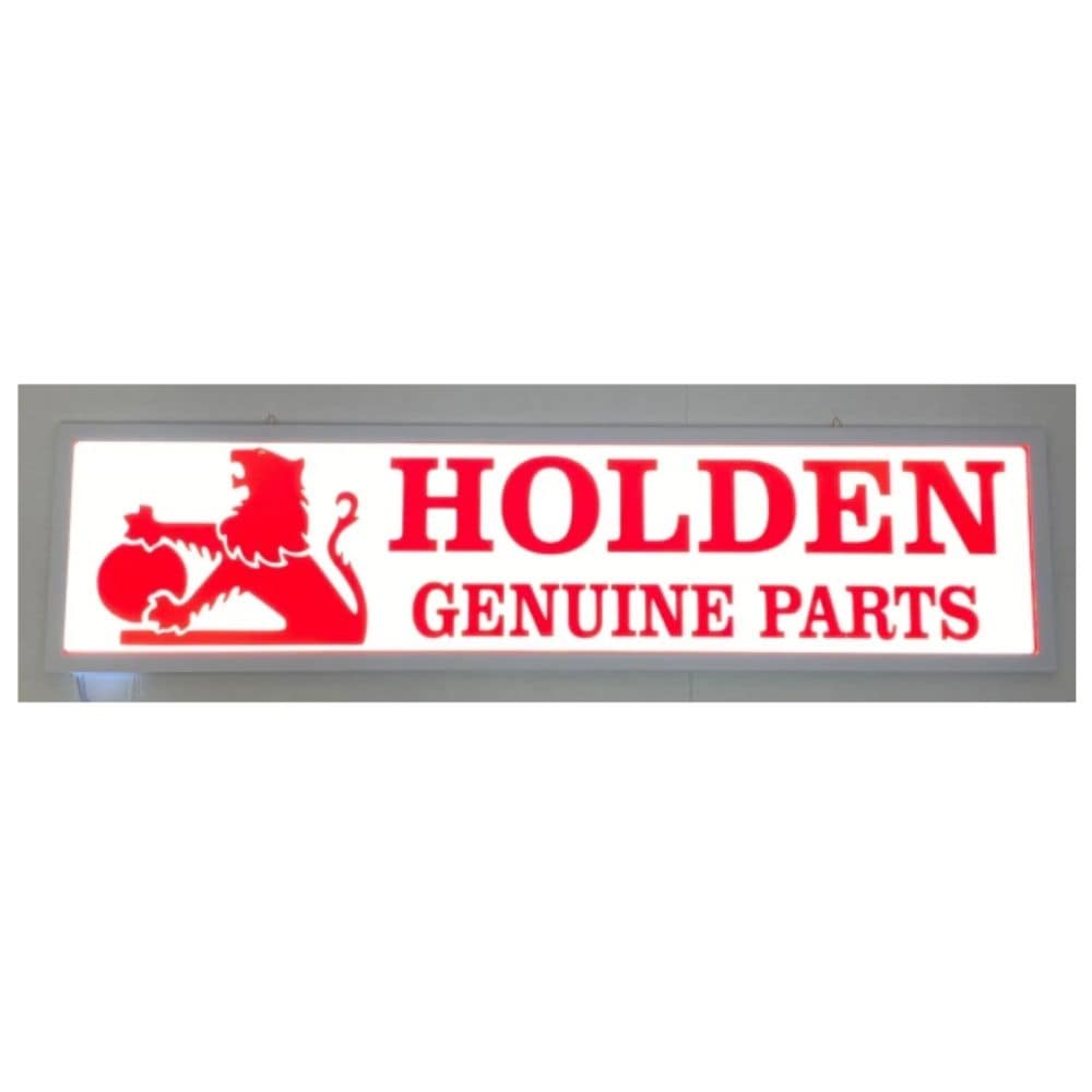 Holden Genuine Parts Huge LED Flat Panel Sign