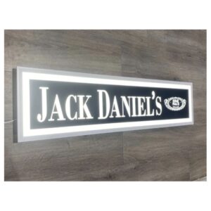 Jack Daniels Flat Panel LED Light Up Sign