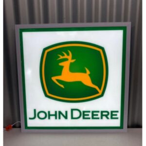 John Deere Illuminated Flat Panel LED Sign
