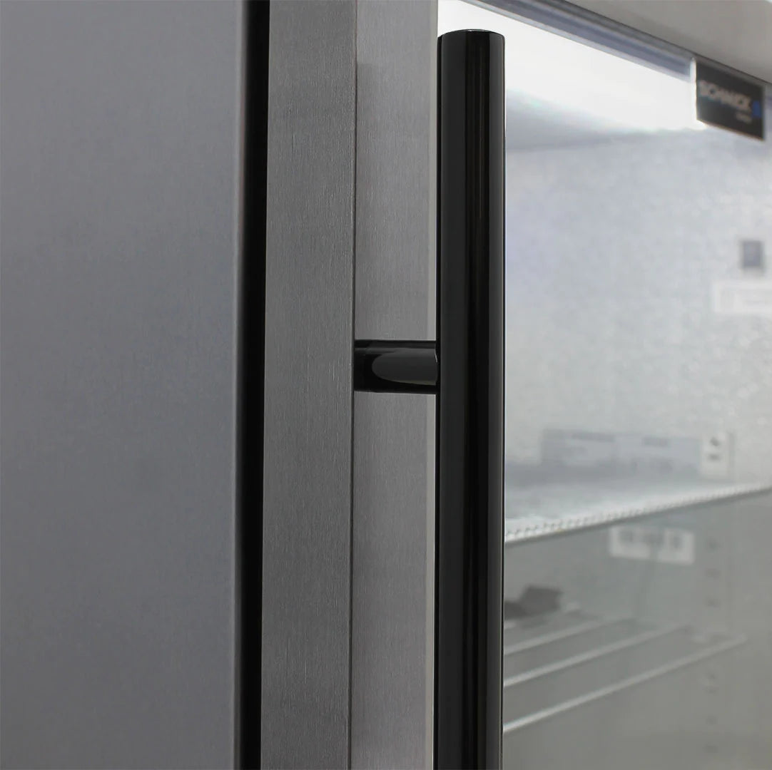 Schmick 304 Stainless Steel 118L Bar Fridge With Heated Glass