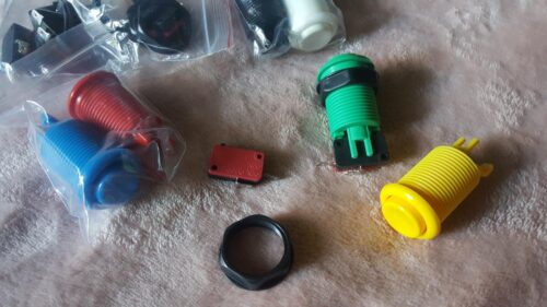 1 Pack of 100 Short American Style Arcade Buttons photo review