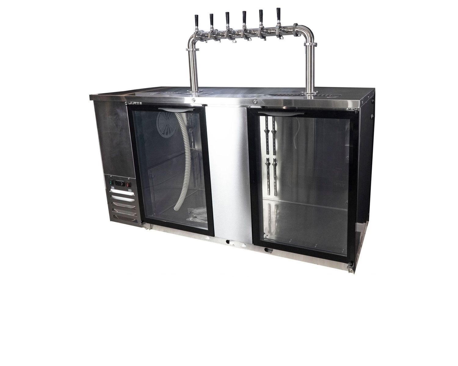 KegMaster Super Deluxe Two Door Large Kegerator