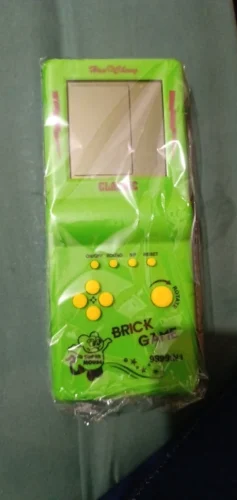 Retro Mini Brick-Style Handheld Gaming Console – Portable Multi-Game System photo review