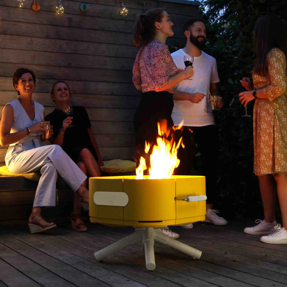 Aluvy Sam Original Low Brazier - Sunflower