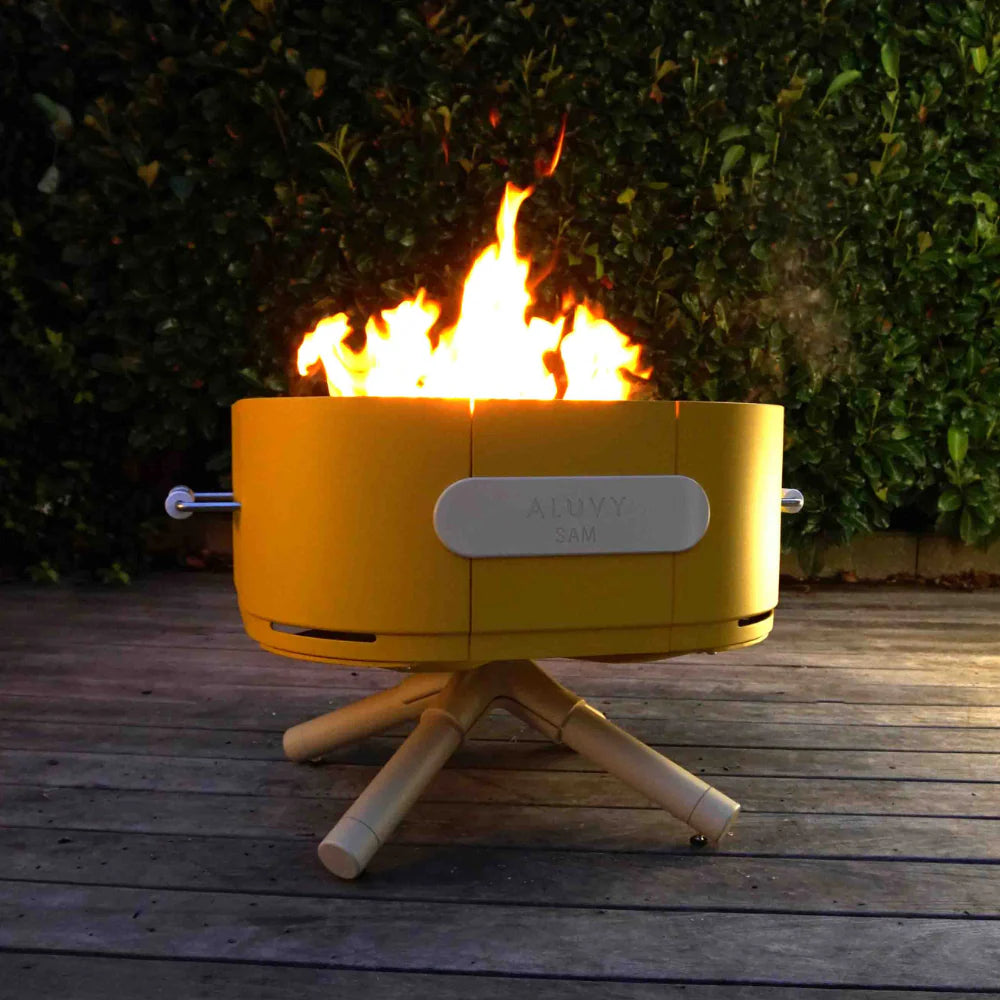 Aluvy Sam Original Low Brazier - Sunflower