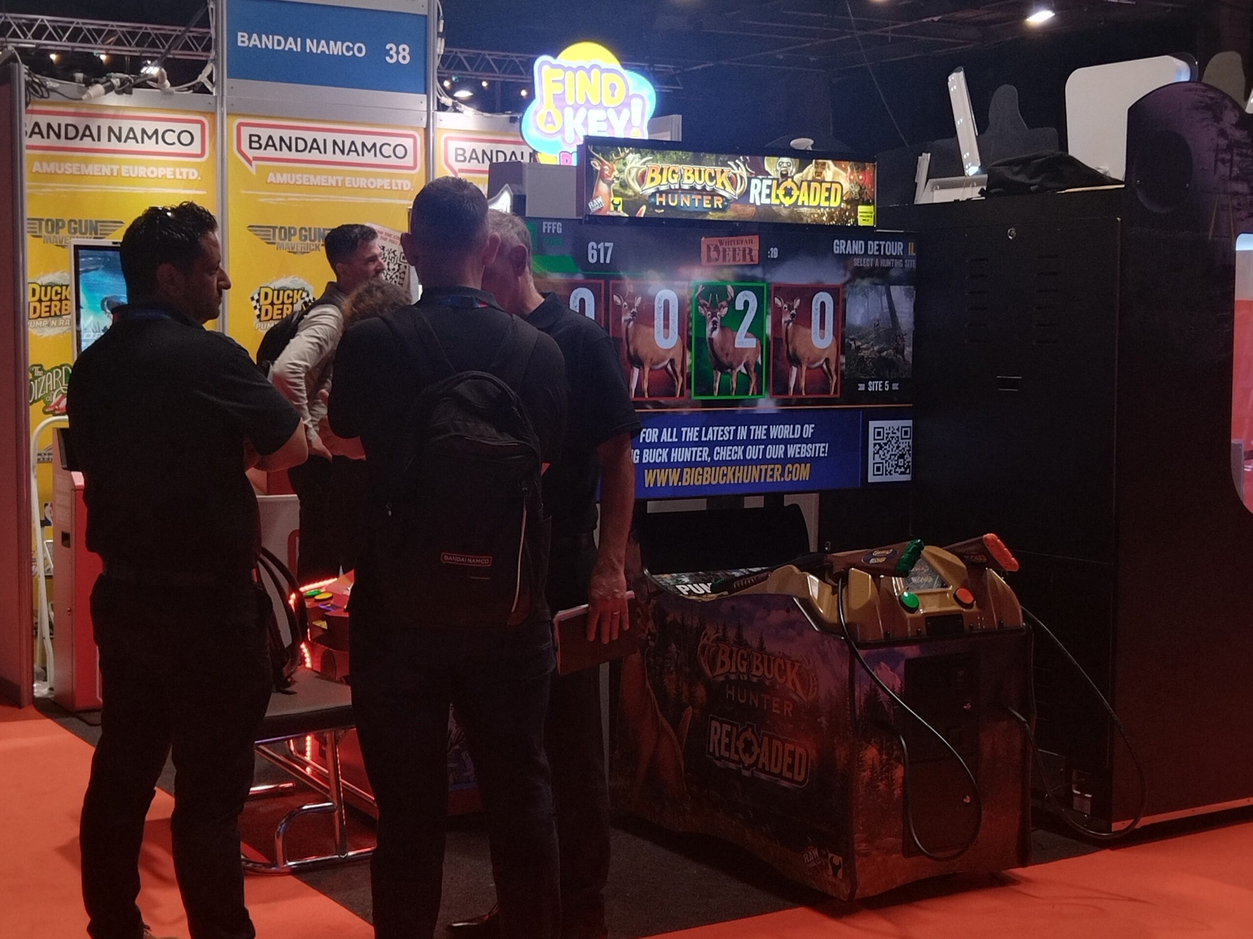 Bandai Namco Amusement Europe at ARE Expo