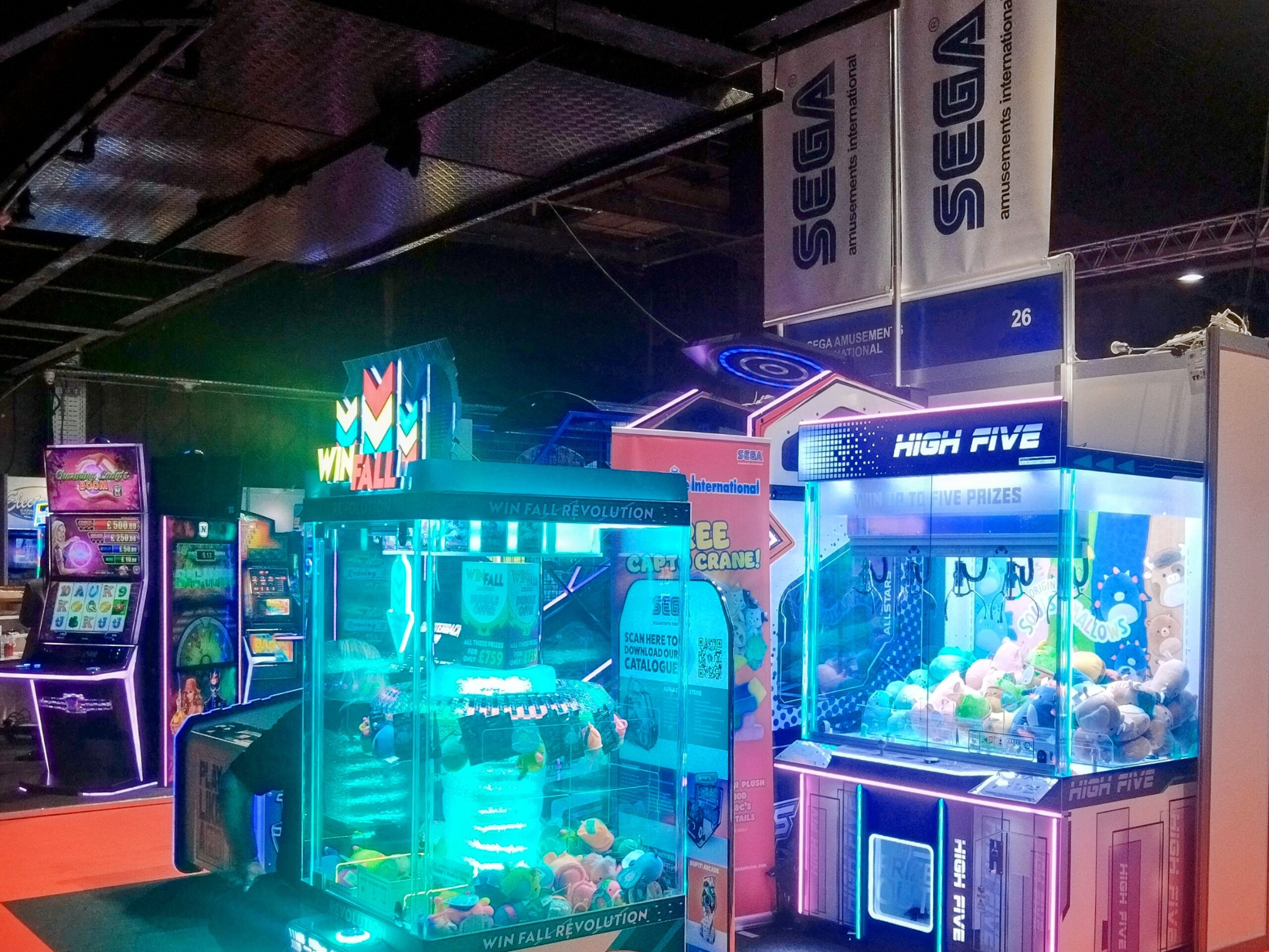 Sega Amusements at ARE Expo