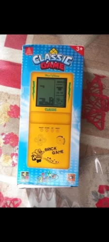 Retro Mini Brick-Style Handheld Gaming Console – Portable Multi-Game System photo review