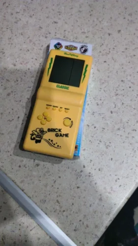 Retro Mini Brick-Style Handheld Gaming Console – Portable Multi-Game System photo review