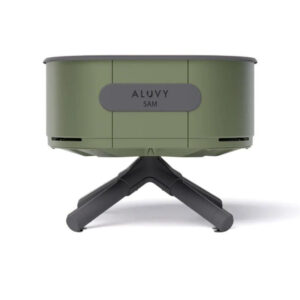 Aluvy Sam Basalt Low Brazier - Kaki