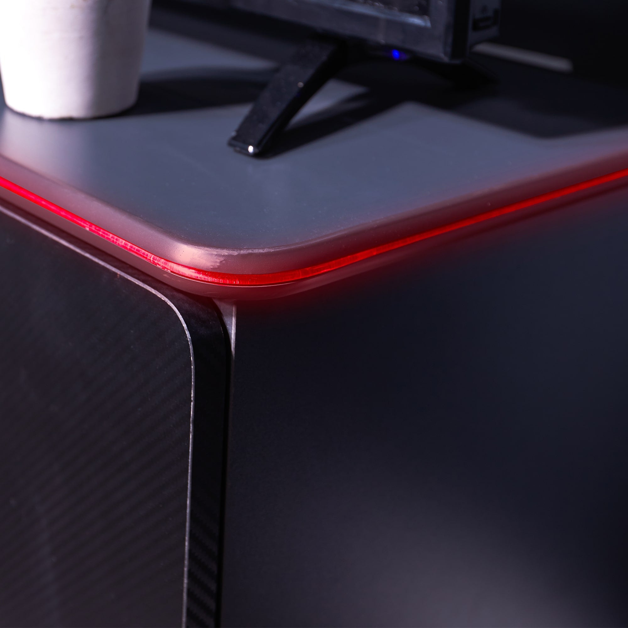 X Rocker Carbon-Tek TV Media Unit with LED Lights