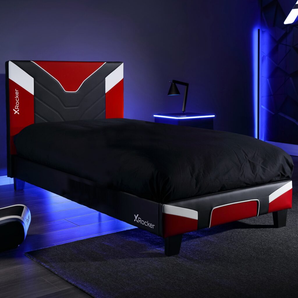 X Rocker Cerberus Gaming Bed - Red