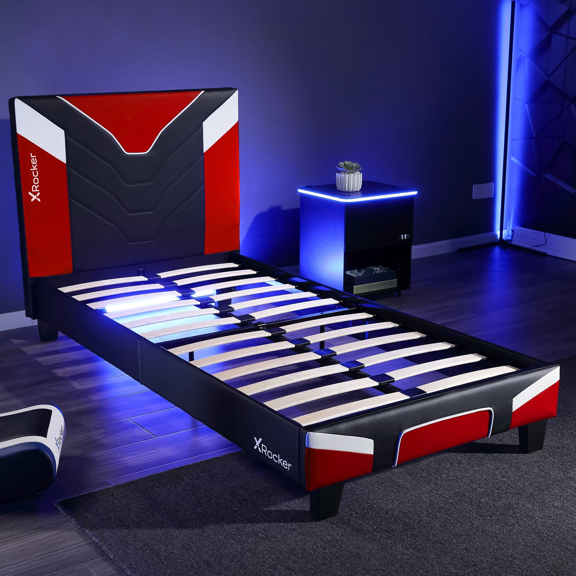 X Rocker Cerberus Gaming Bed - Red