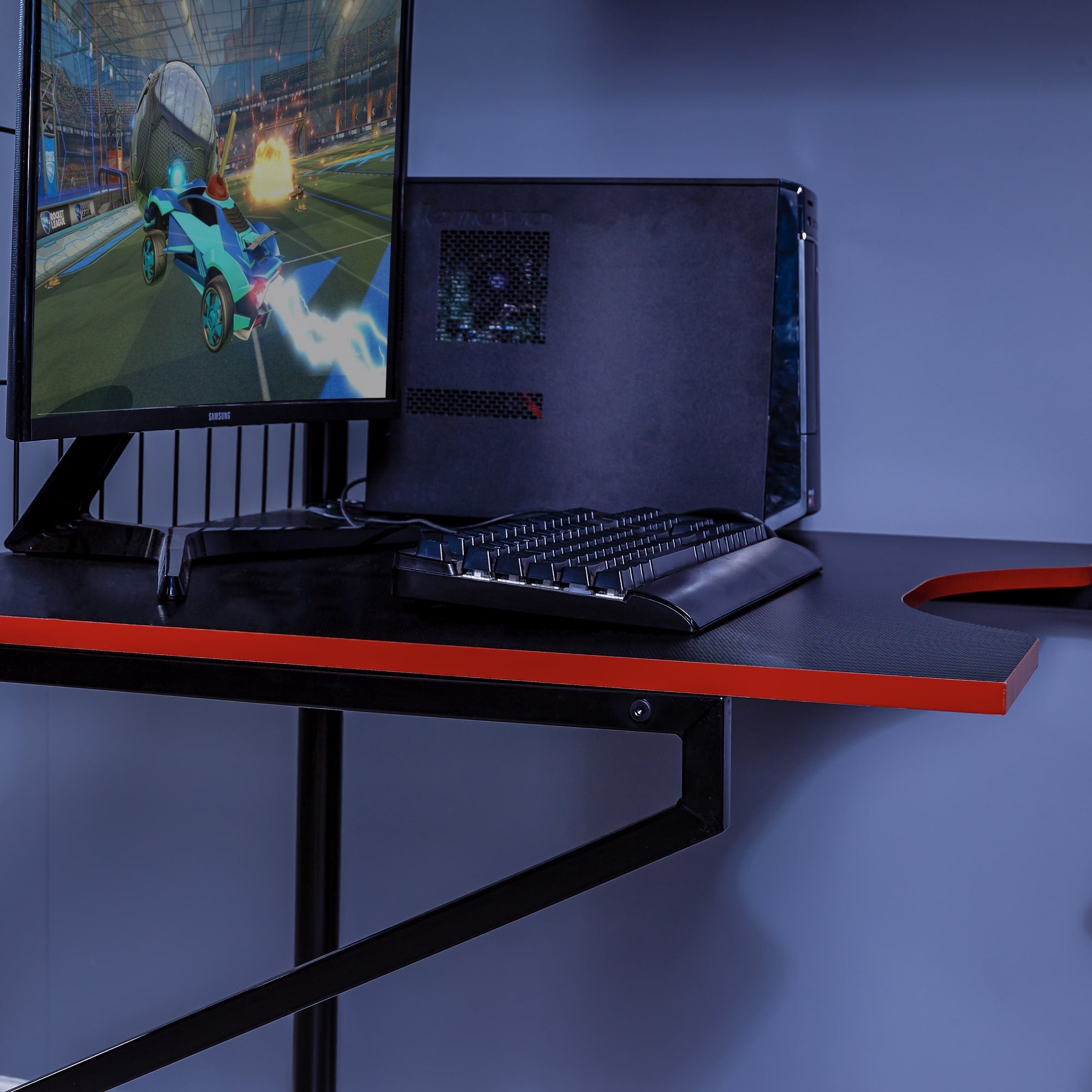 X Rocker Icarus XL High-Sleeper Gaming Bunk Bed with Desk