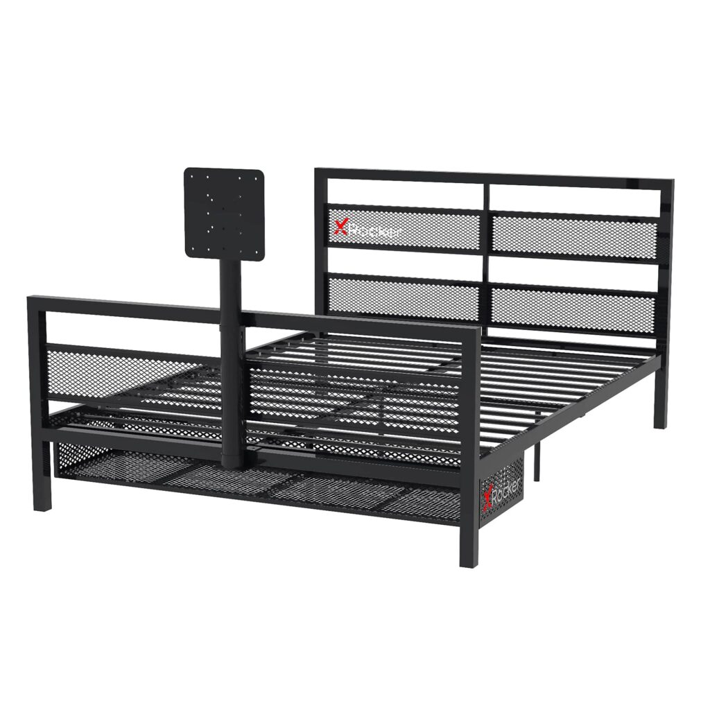 X Rocker Basecamp Gaming Double Bed - Black