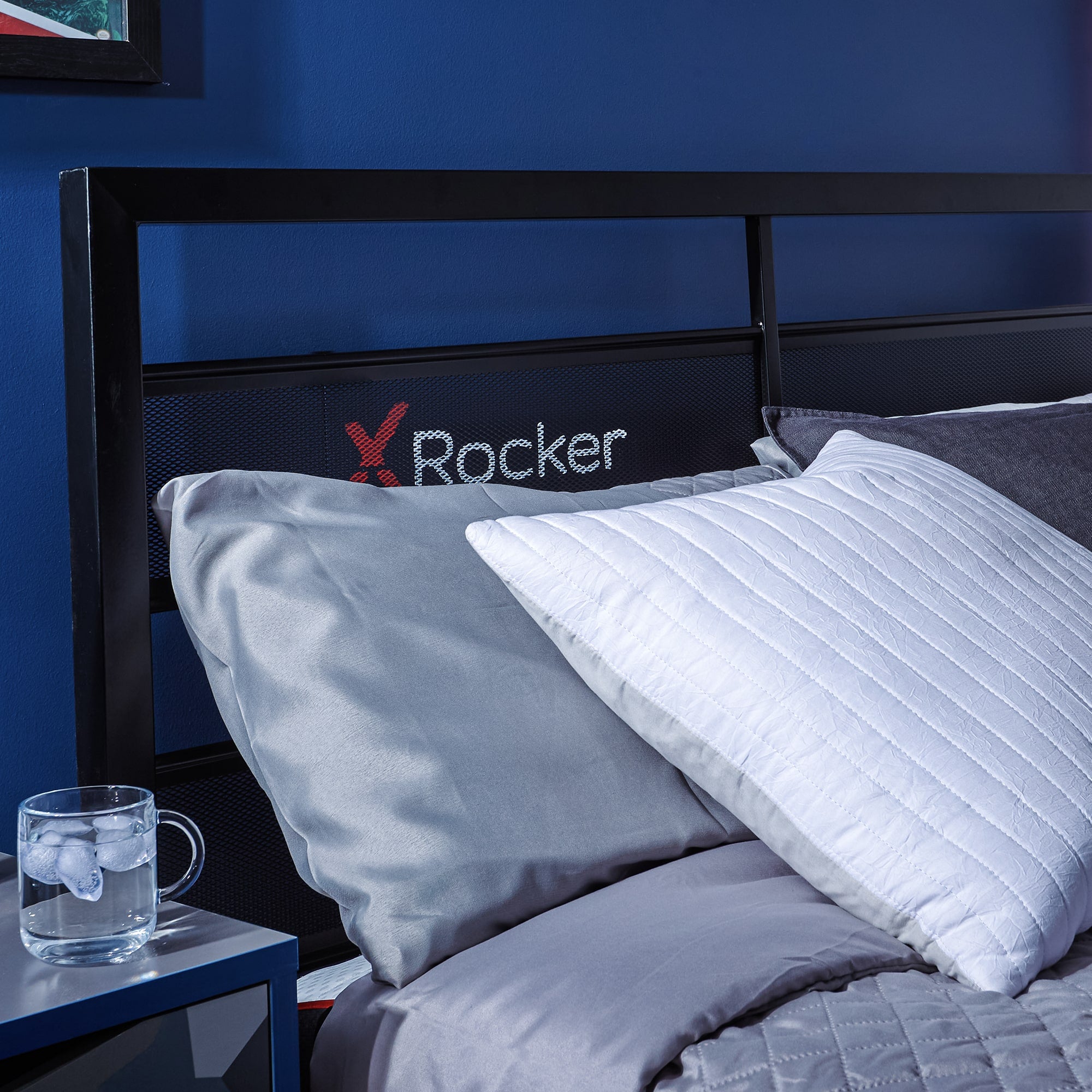 X Rocker Basecamp Gaming Double Bed - Black