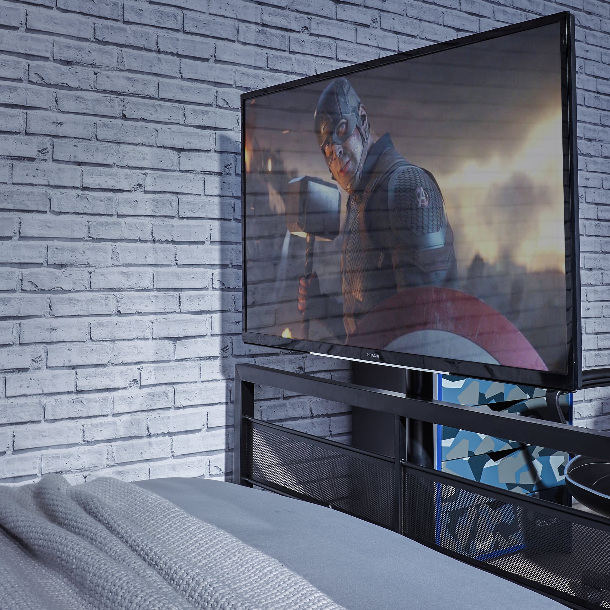 X Rocker Basecamp Gaming Double Bed - Black