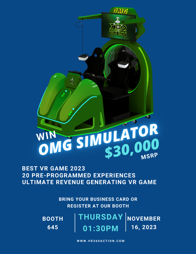 OMG Simulator raffle flyer
