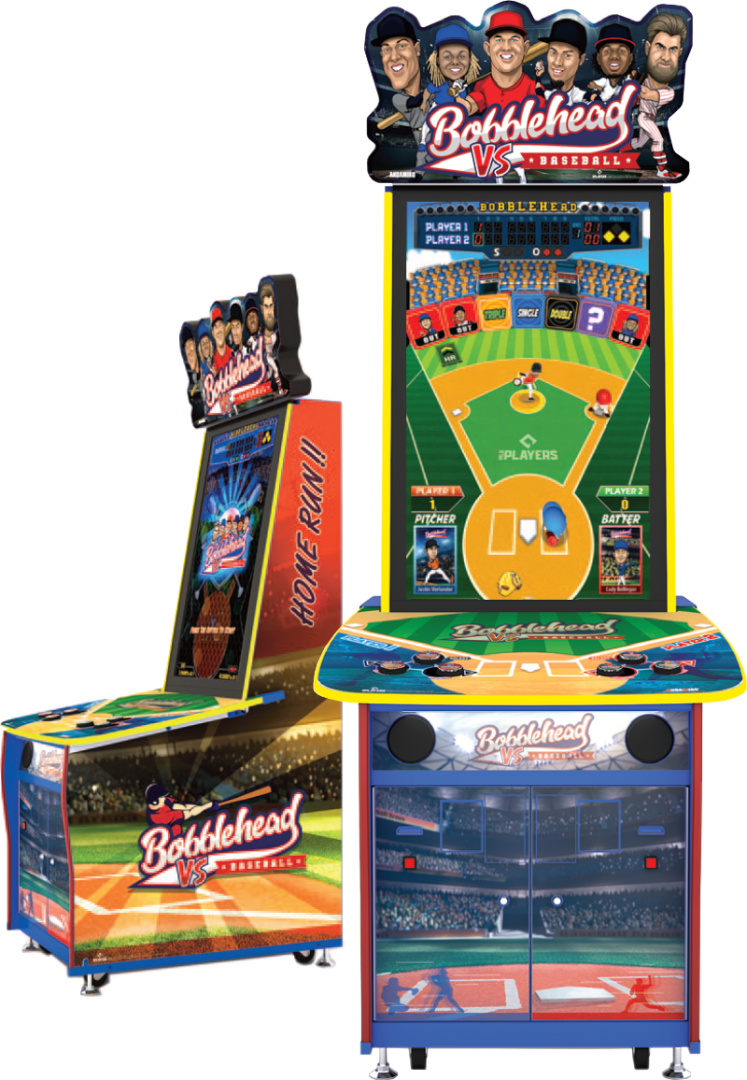 Andamiro Brings Two-Player Baseball to Arcades with Bobblehead Baseball VS.