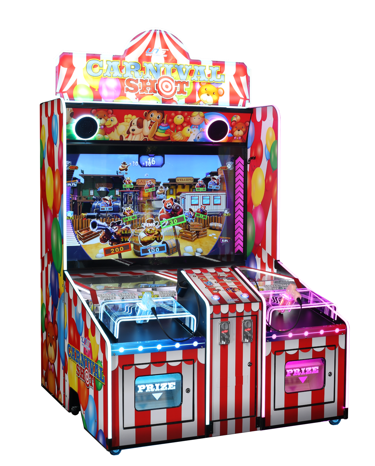 Carnival Shot Prize Version by UNIS, video arcade game