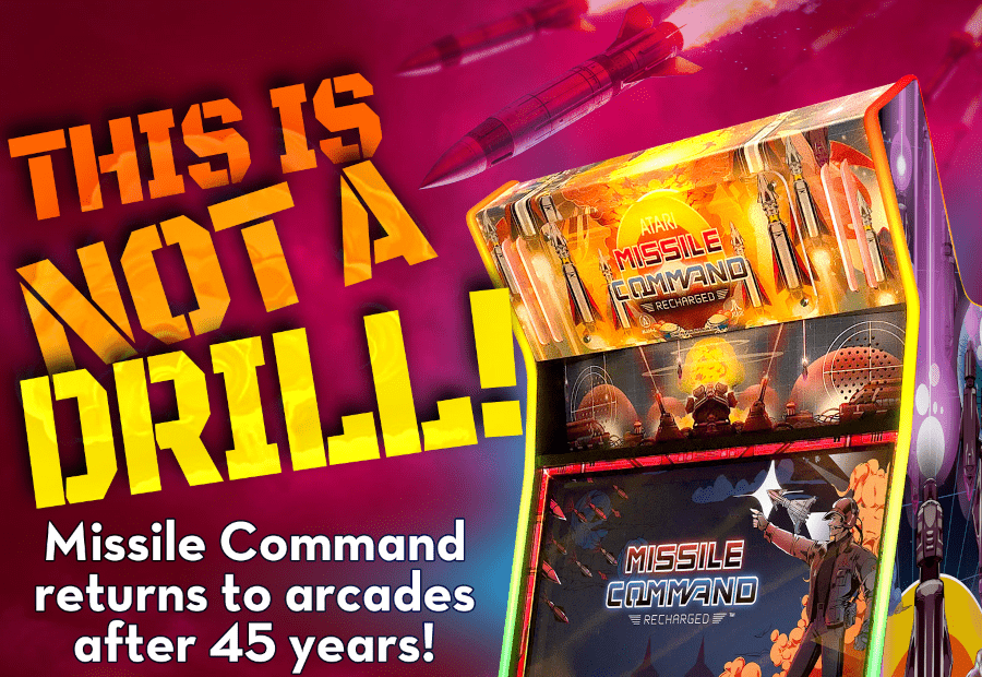 Alan-1 Launches Missile Command: Recharged Arcade