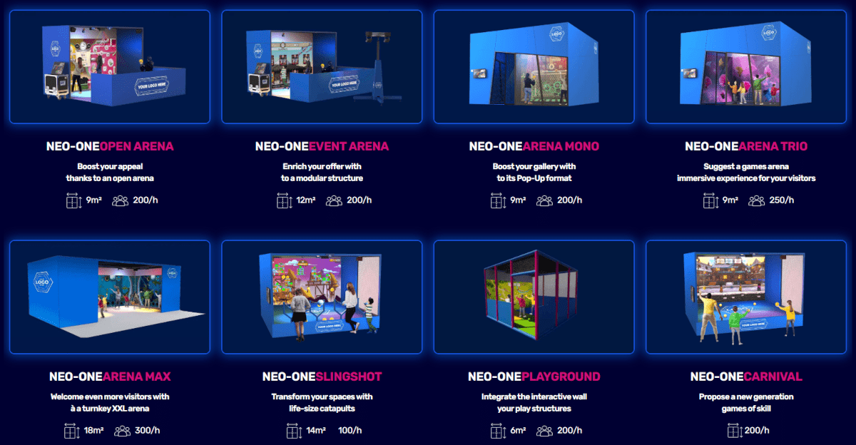 NeoXperiences Immersive Arenas