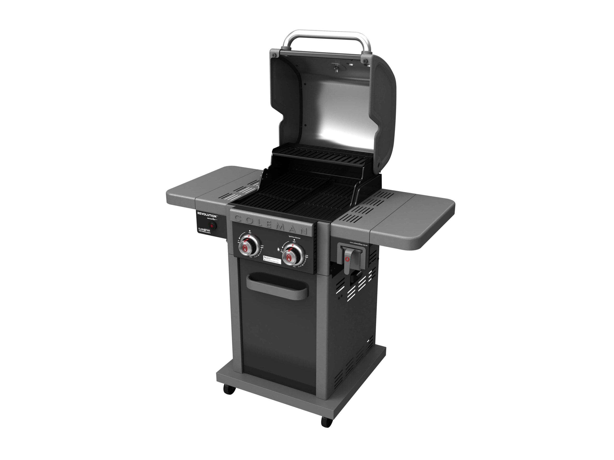 Coleman Revolution 2 Burner BBQ - Black Gloss