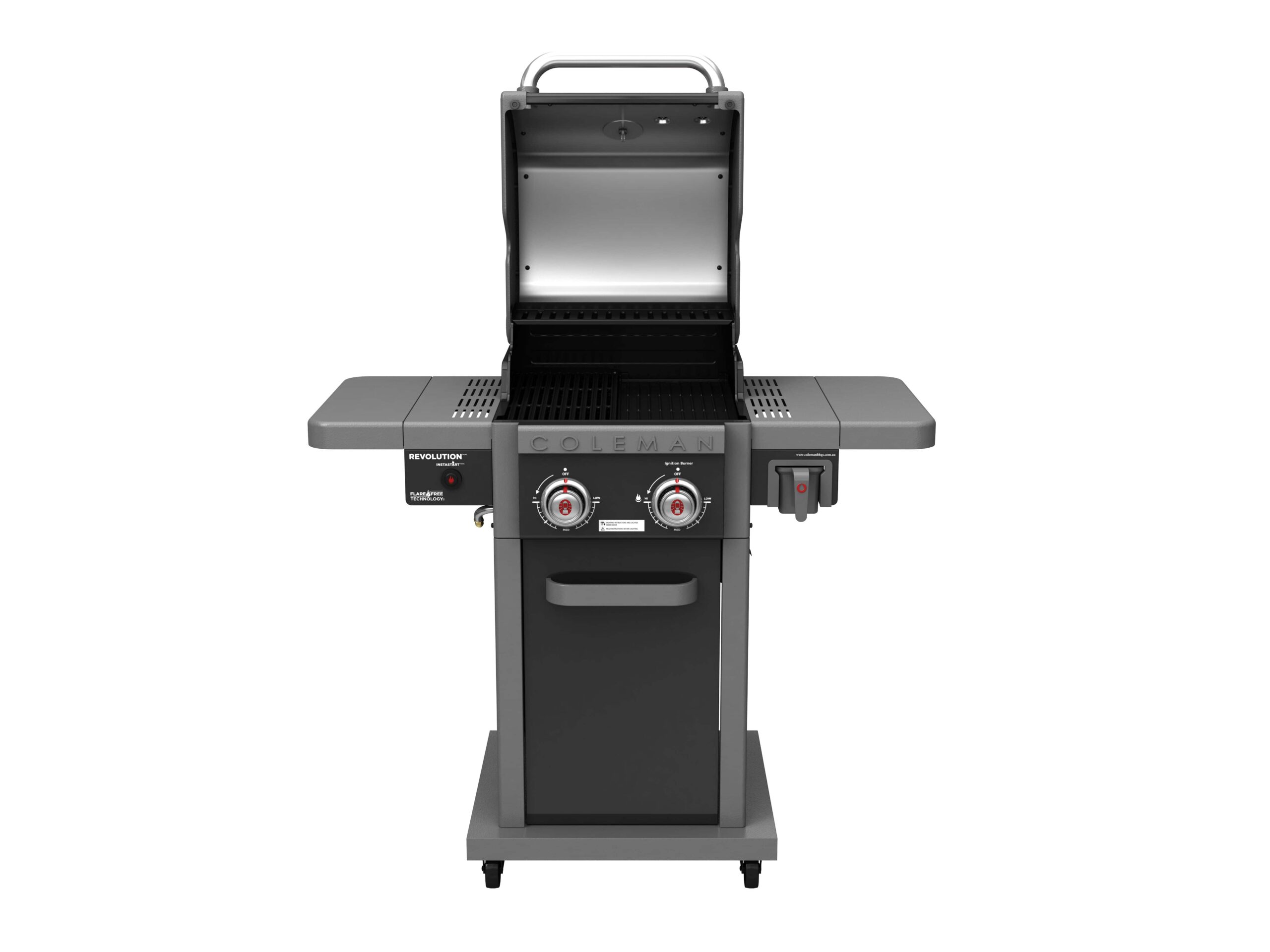 Coleman Revolution 2 Burner BBQ - Black Gloss