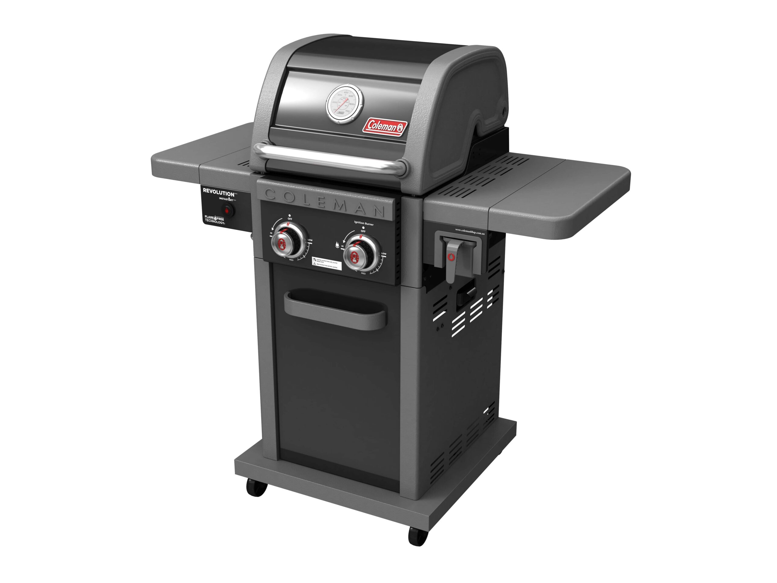 Coleman Revolution 2 Burner BBQ - Black Gloss