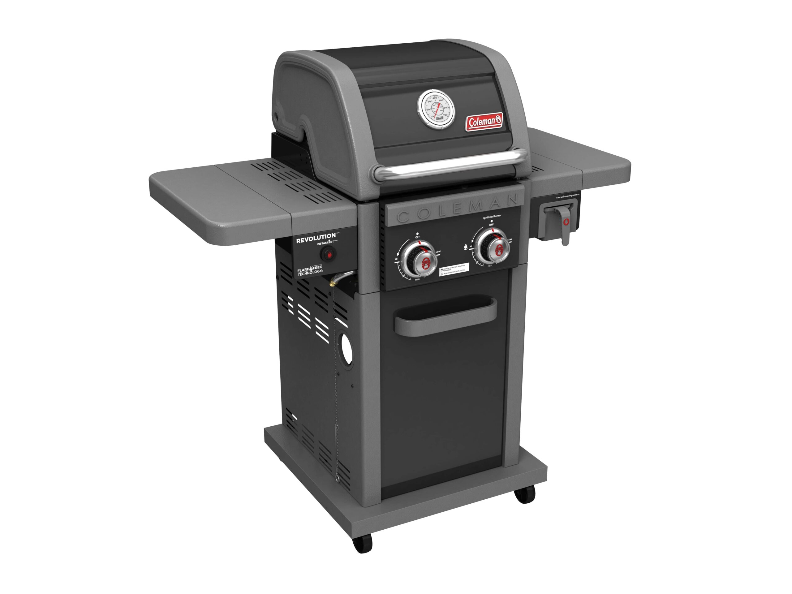 Coleman Revolution 2 Burner BBQ - Black Gloss