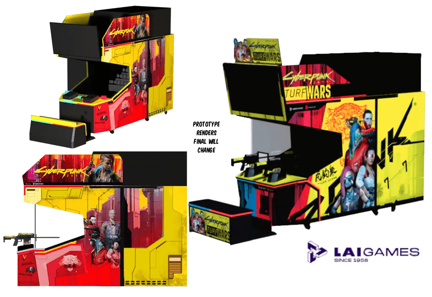 Cyberpunk 2077 Turf Wars early game renders