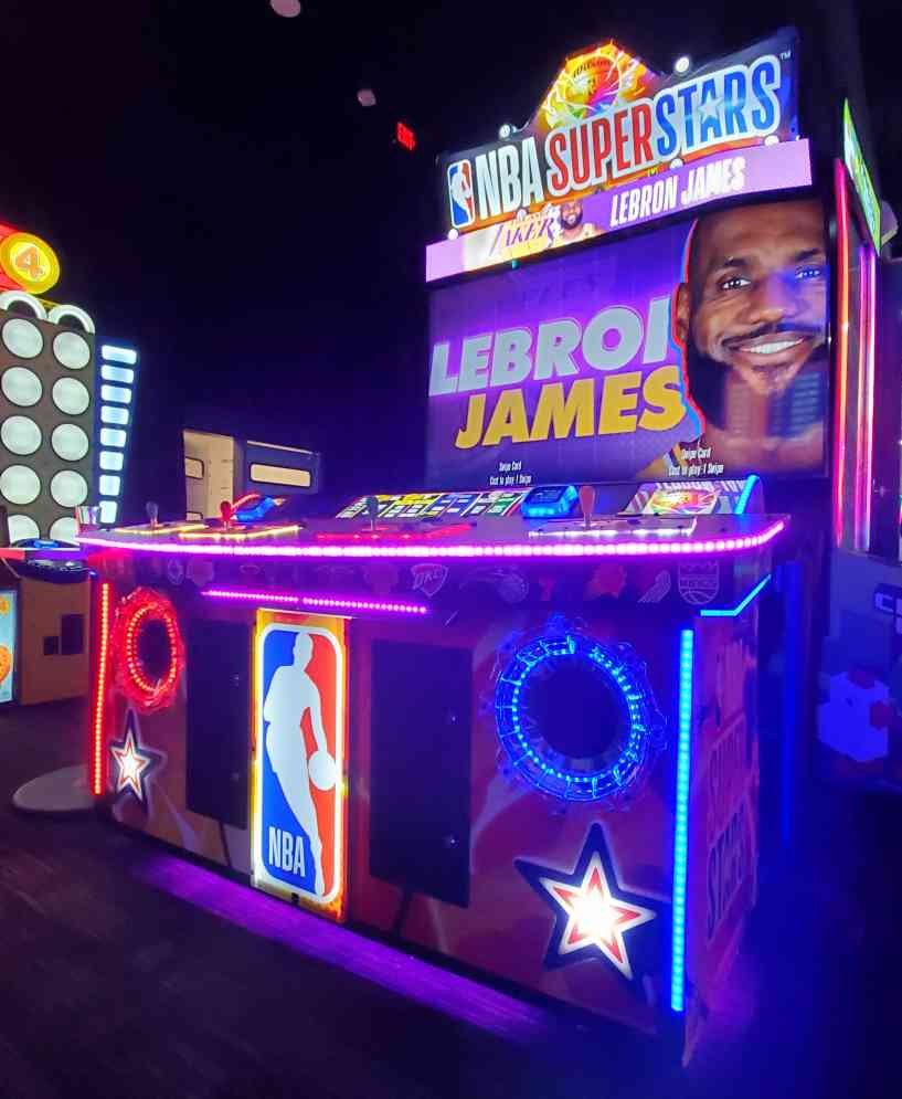 NBA Superstars at Dave & Busters