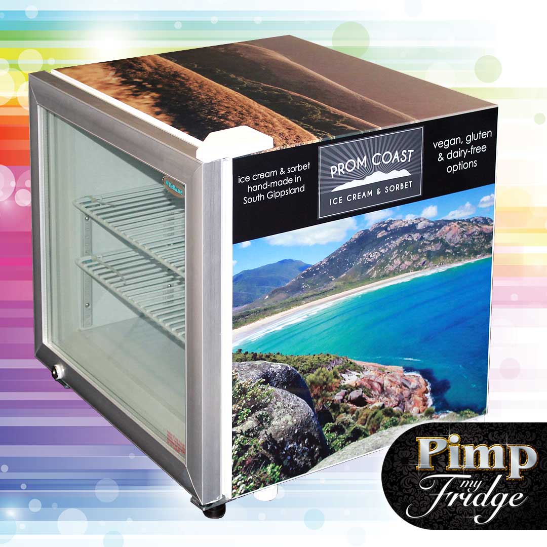 Mini 50L Glass Door Freezer