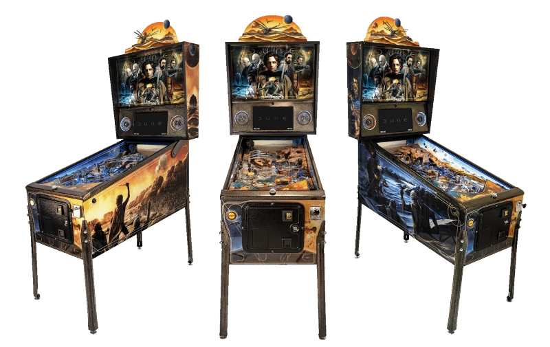 DUNE Pinball trio by Barrels of Fun