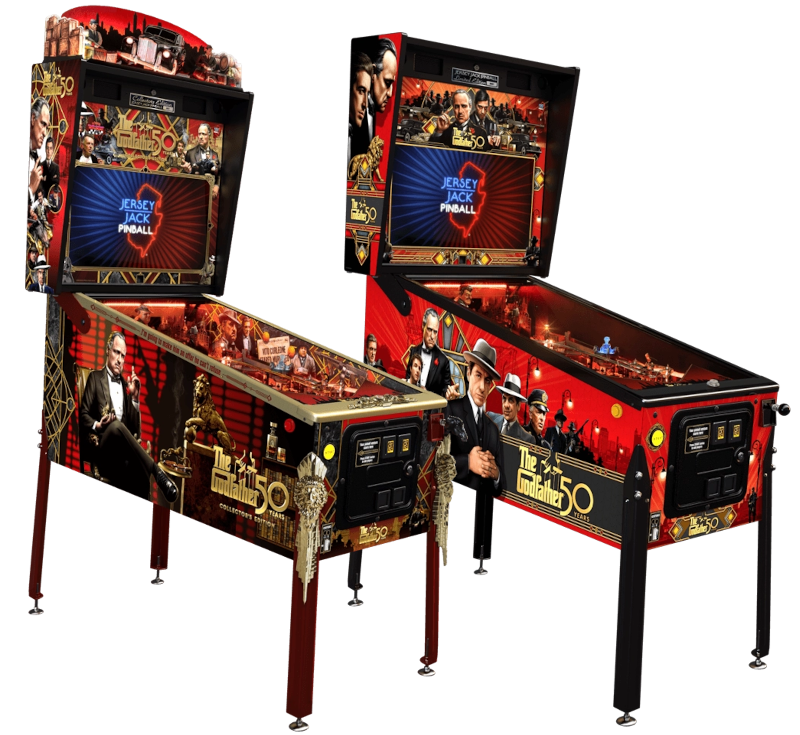 The Godfather 50th Anniversary Pinball Ships From Jersey Jack
