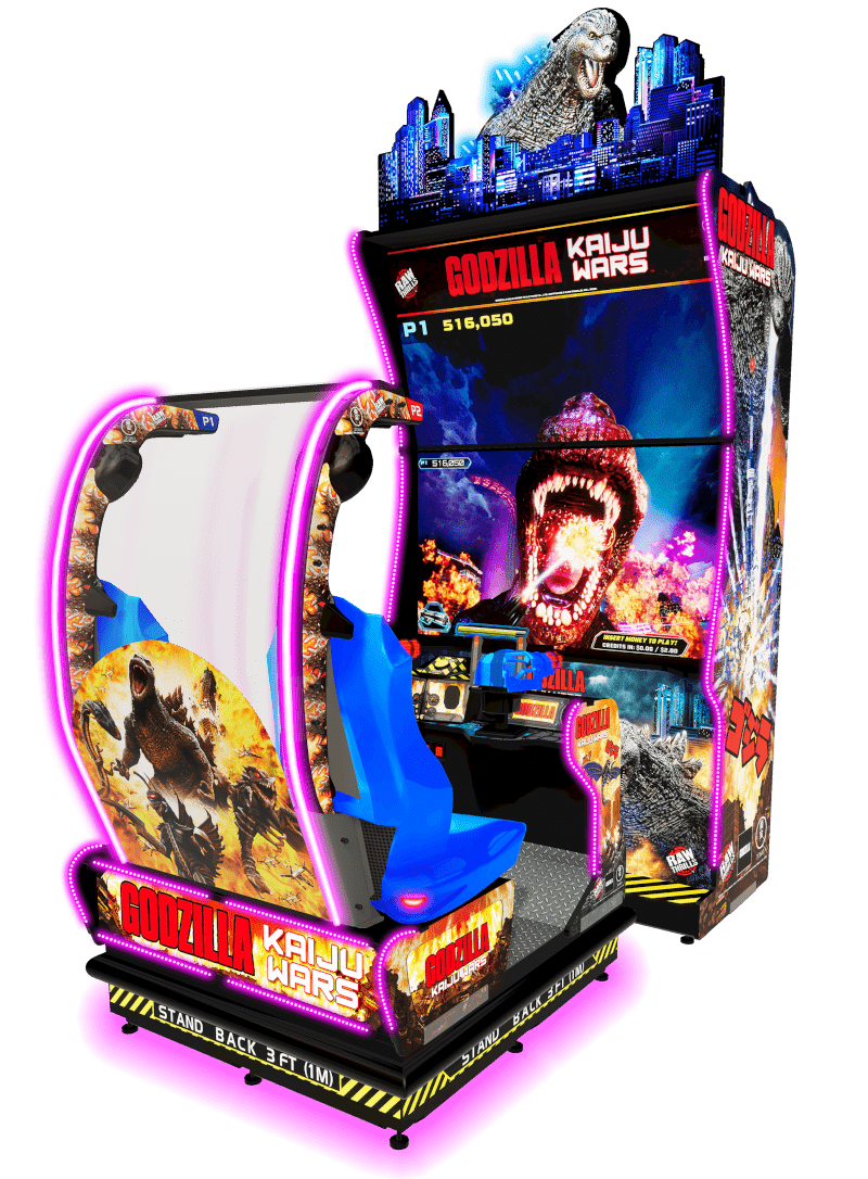 Godzilla Kaiju Wars Deluxe by Raw Thrills