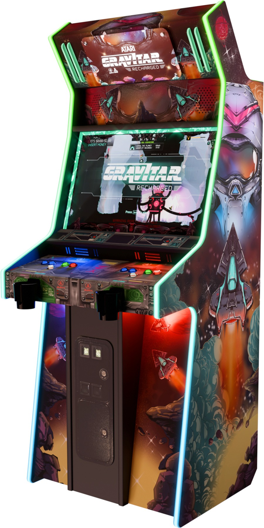 Gravitar: Recharged Arcade Pro+ model by Atari & Alan-1