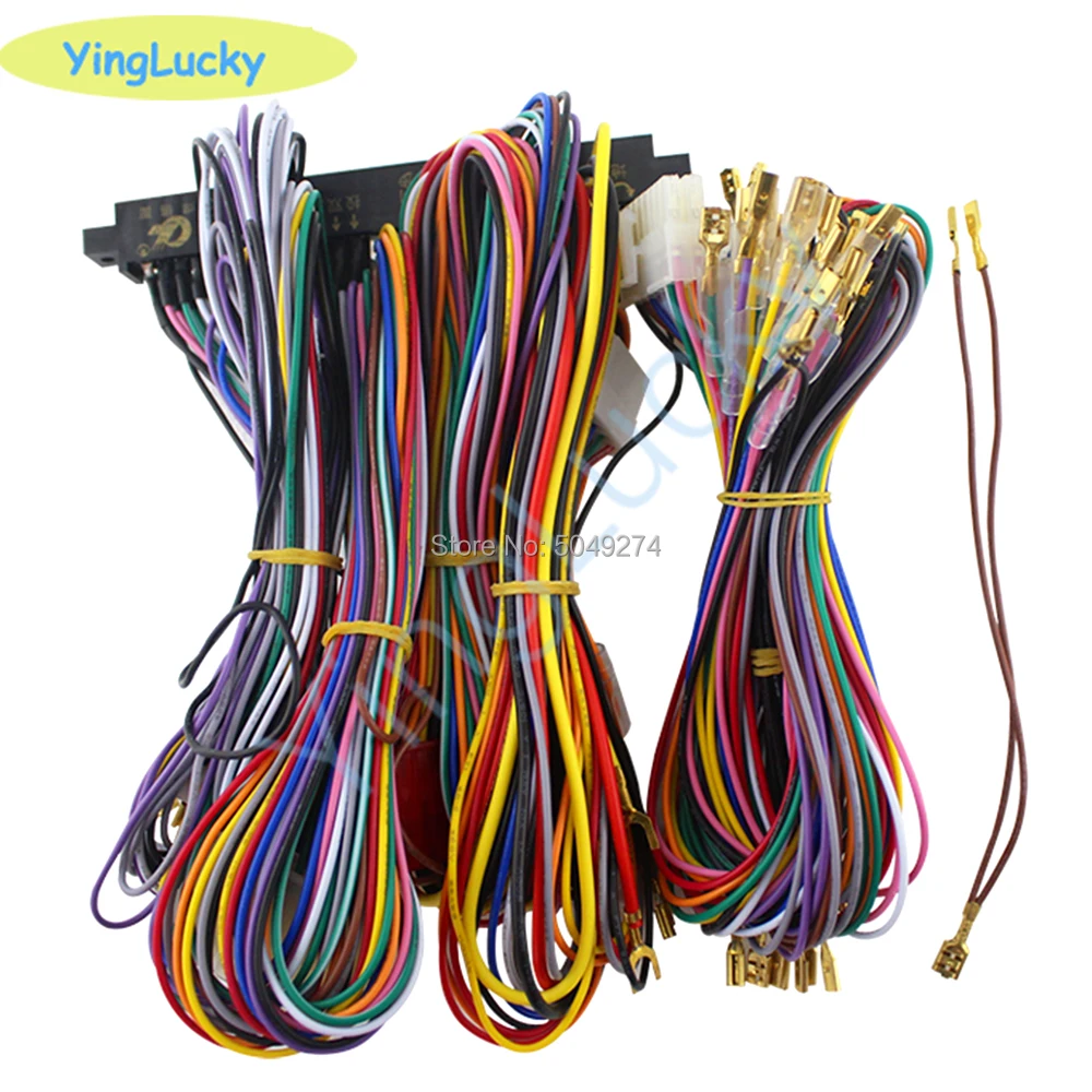 28P JAMMA Wiring Harness Kit with SANWA Interface - Image 5