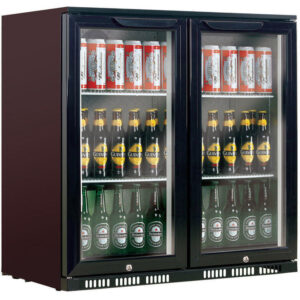 Heller 210L Double Door Bar Fridge