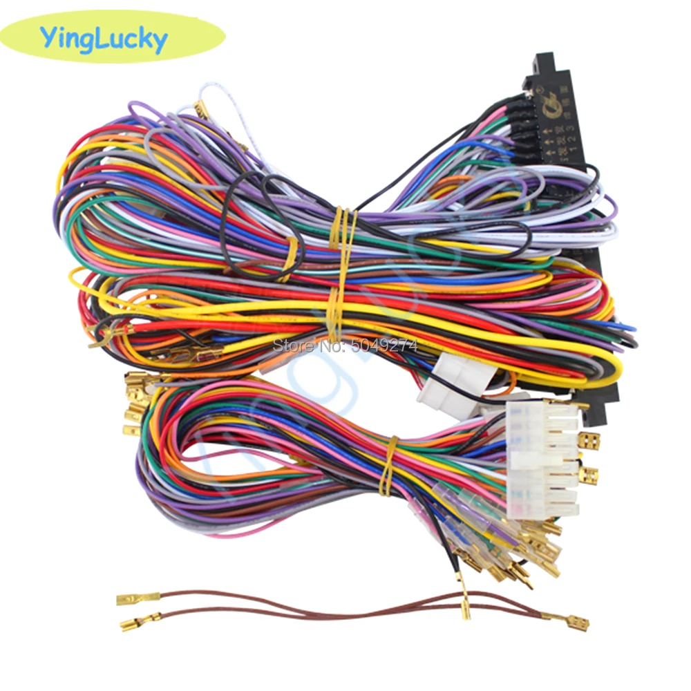 28P JAMMA Wiring Harness Kit with SANWA Interface - Image 4