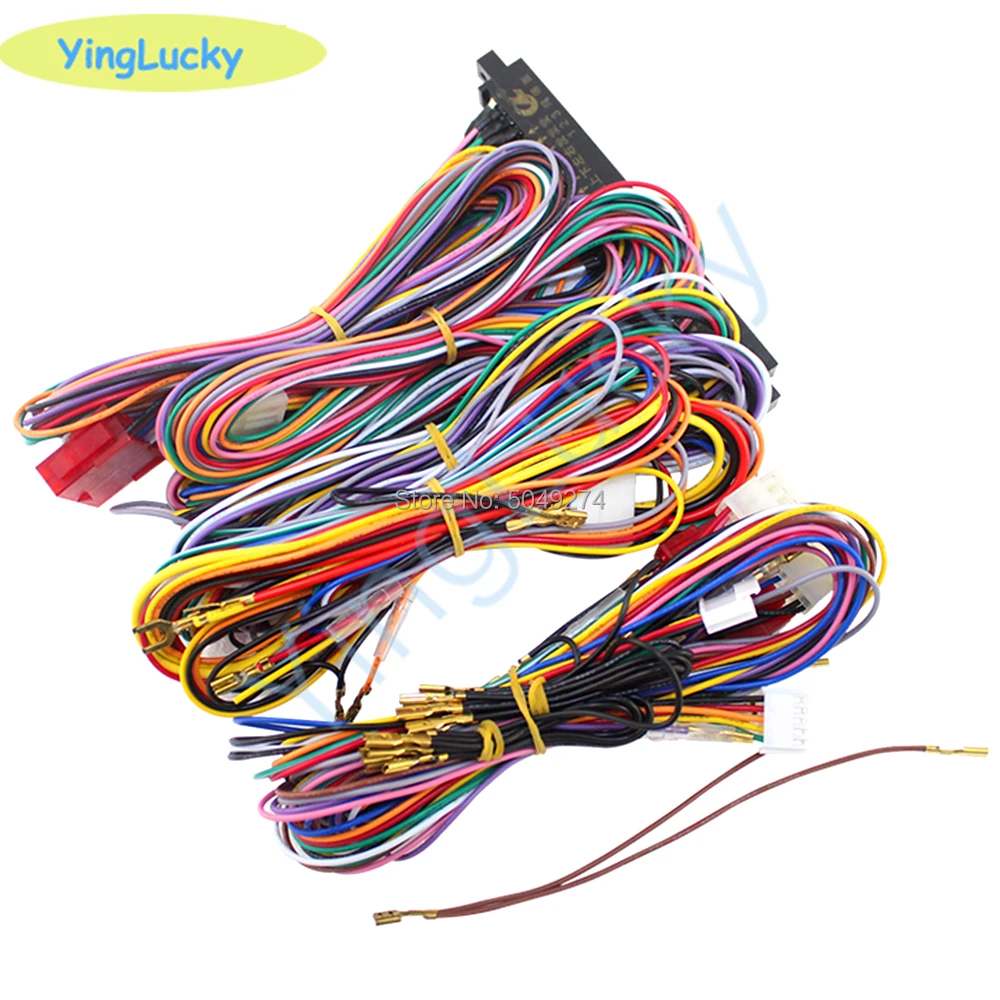 28P JAMMA Wiring Harness Kit with SANWA Interface