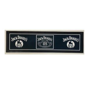 Jack Daniels Rubber Backed Bar Runner